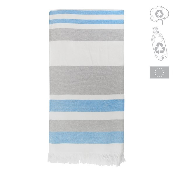 Fouta/Serviette de bain coton/rPET Made in Europe
