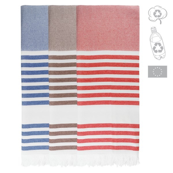 Fouta/Serviette de bain coton recyclé Made in Europe