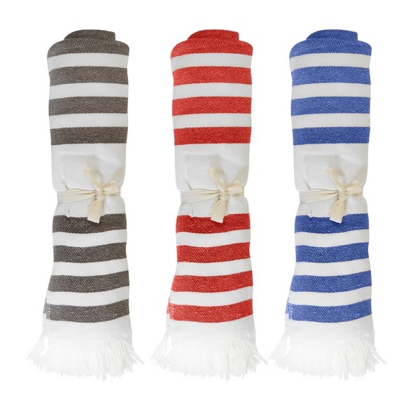 Fouta/Serviette de bain coton recyclé Made in Europe -