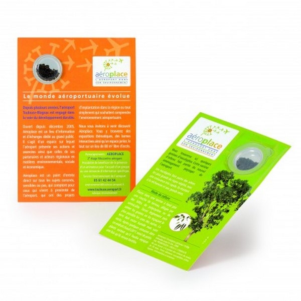 Carte postale graines en capsule - Made in France - 3