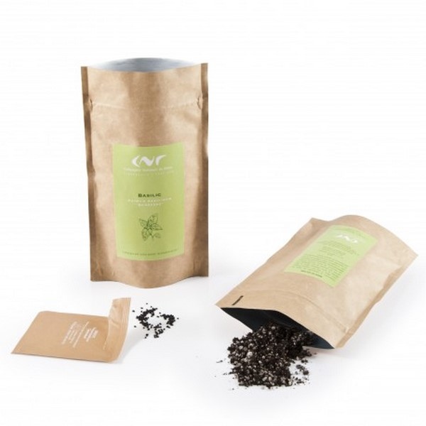 Kit de plantation bio sachet kraft Made in France -